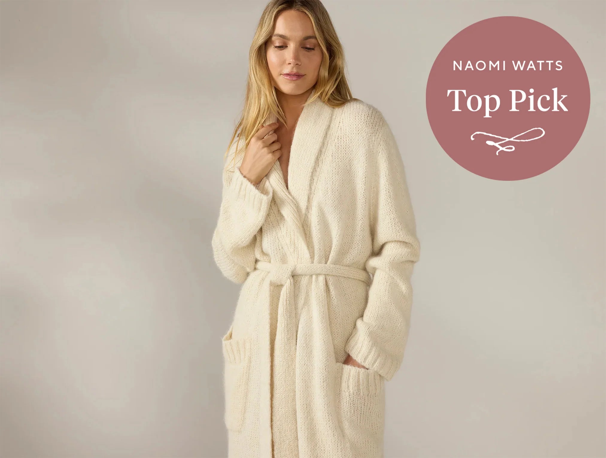 Women's Andes Suri Alpaca Knit Robe