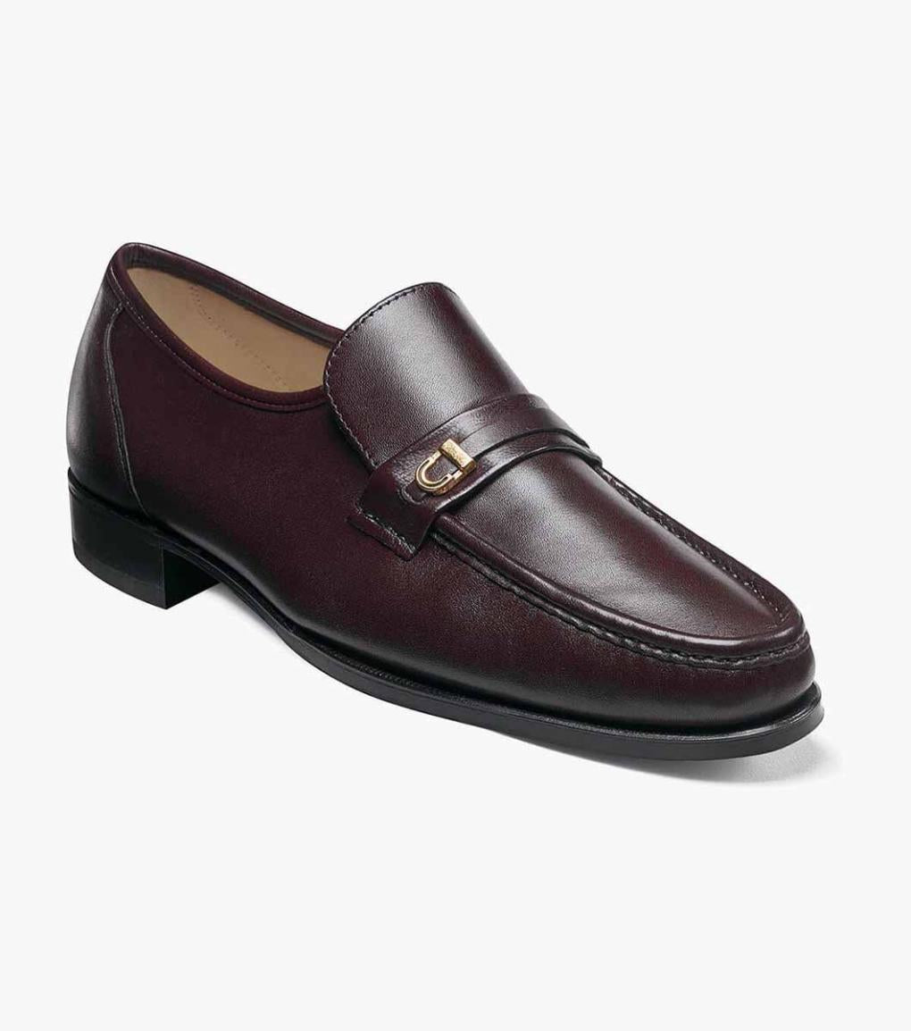 Como Moc Toe Bit Loafer Brown | Men Florsheim Dress Shoes