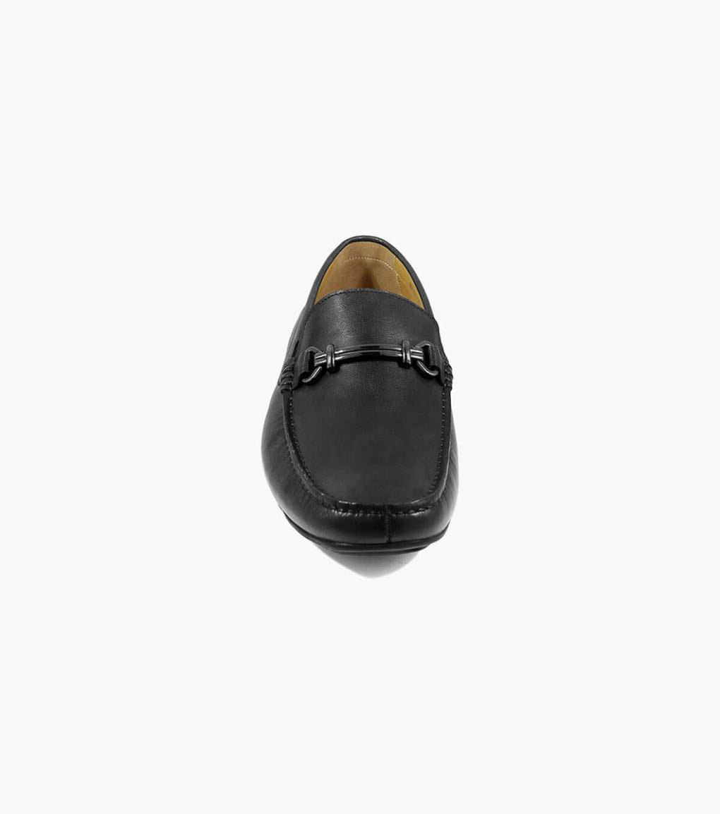 Dubino Moc Toe Bit Loafer Black | Men Florsheim Dress Shoes