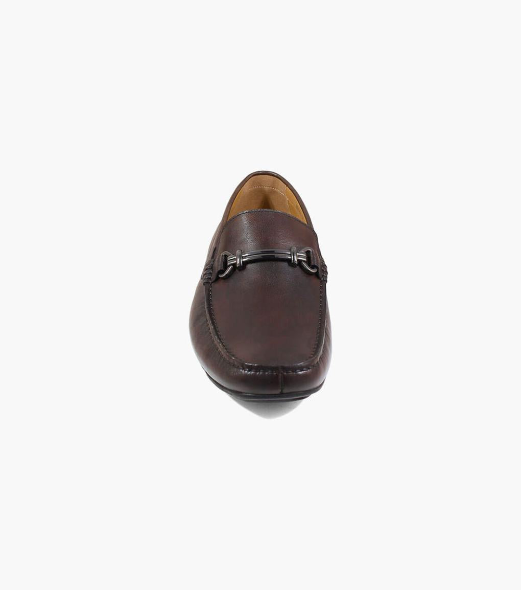 Dubino Moc Toe Bit Loafer Brown | Men Florsheim Dress Shoes