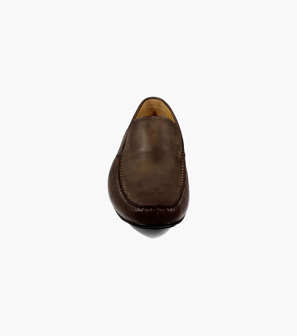 Dubino Moc Toe Venetian Slip On Brown | Men Florsheim Dress Shoes