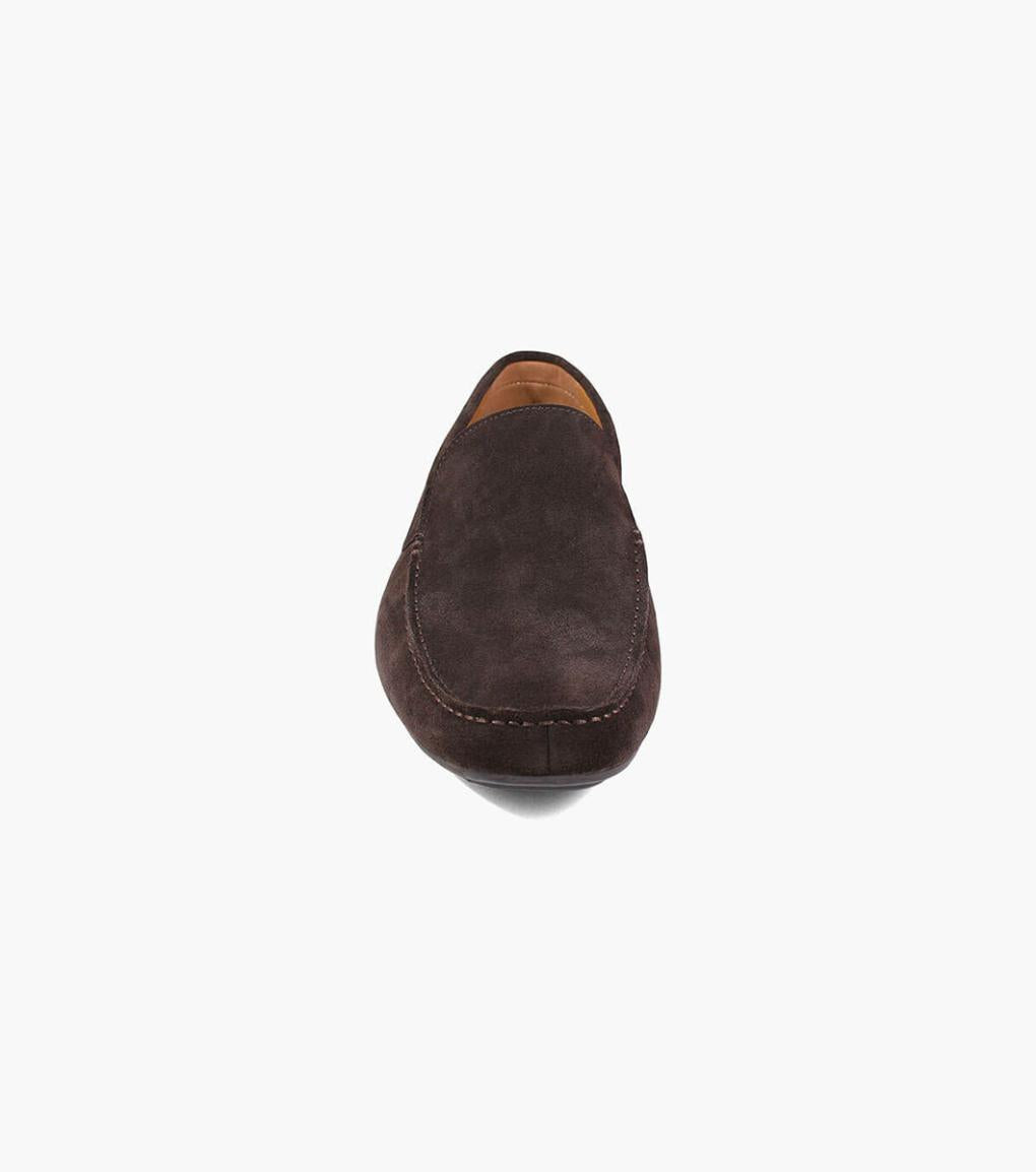 Dubino Moc Toe Venetian Slip On Chocolate | Men Florsheim Dress Shoes