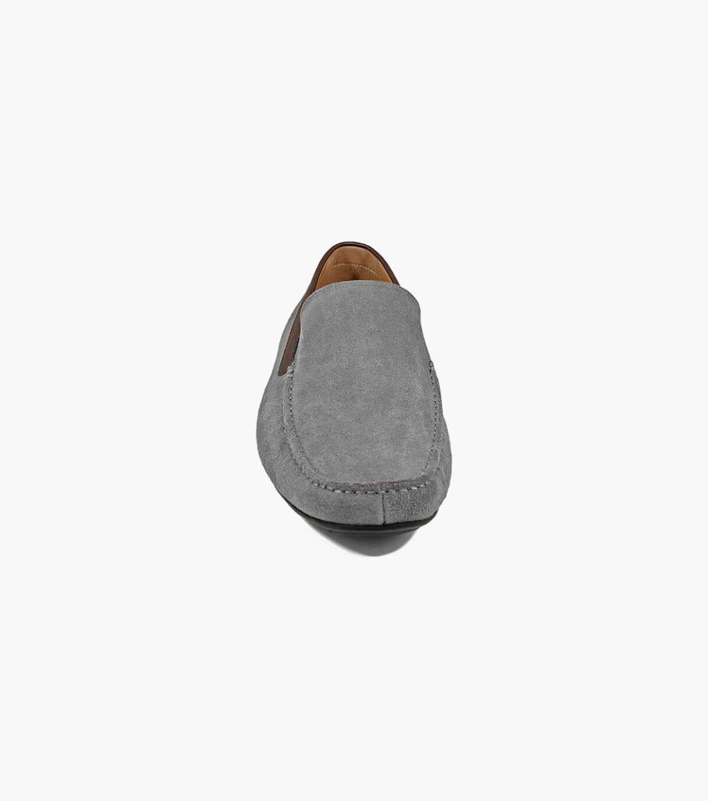 Dubino Moc Toe Venetian Slip On Gray Multi | Men Florsheim Dress Shoes