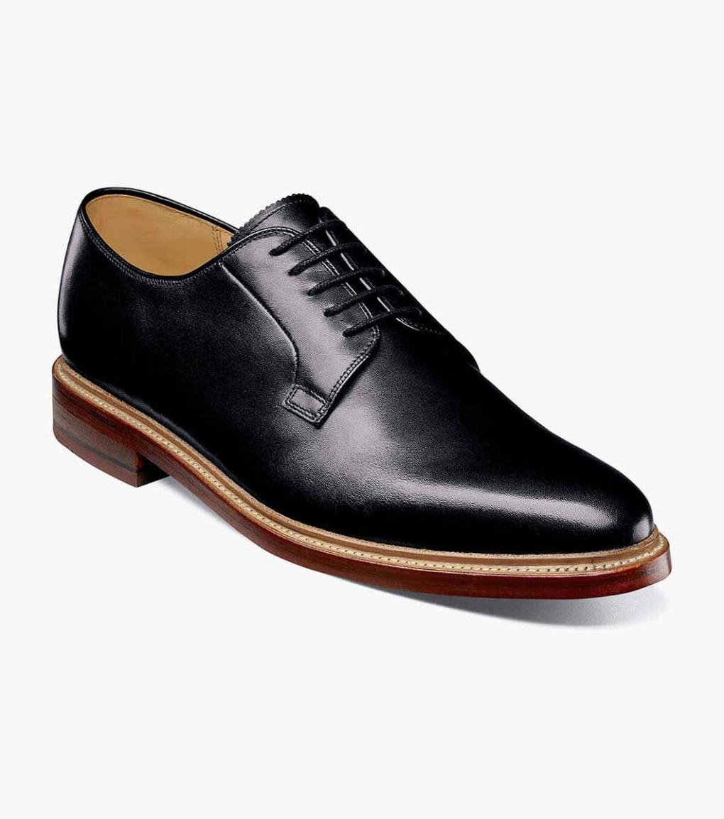 Kenmoor II Plain Toe Oxford Black | Men Florsheim Dress Shoes