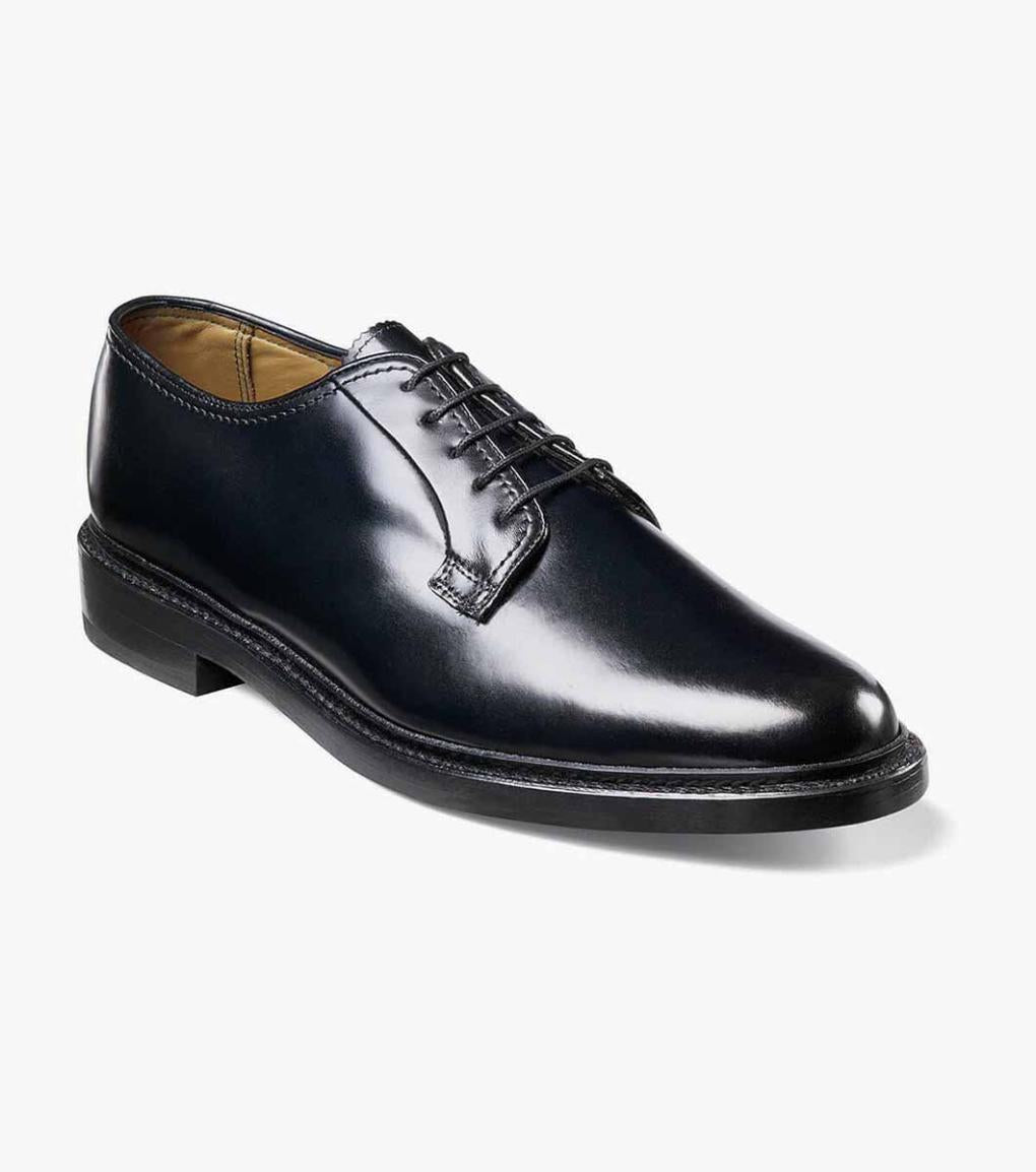 Kenmoor Plain Toe Oxford Black | Men Florsheim Dress Shoes
